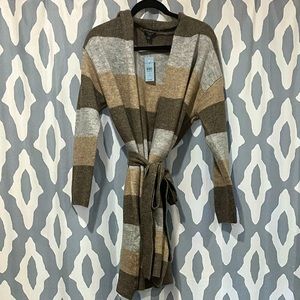 NWT Cardigan with Tie